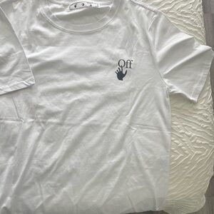 Off White brand TShirt with Black Logo
